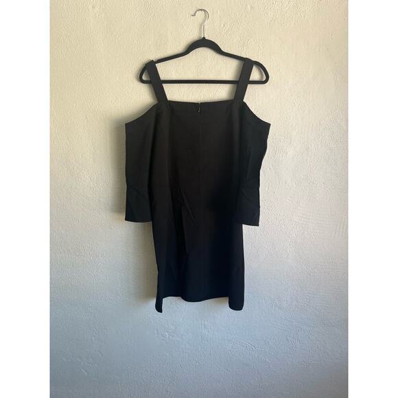 After Market Woman Black Daniel Off The Shoulder Dress, Size Large - Picture 7 of 7